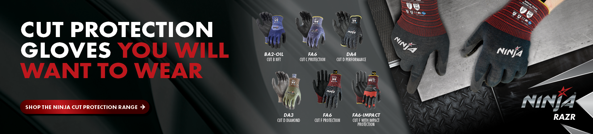 Ninja Cut Protection Gloves